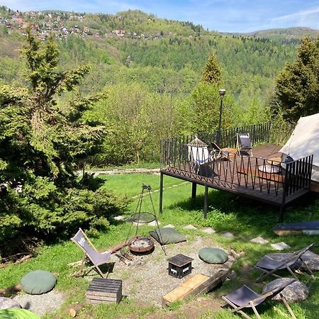 Готель Glampspace - Szlak Beskidzki Мендзибродзе-Бяльське Екстер'єр фото