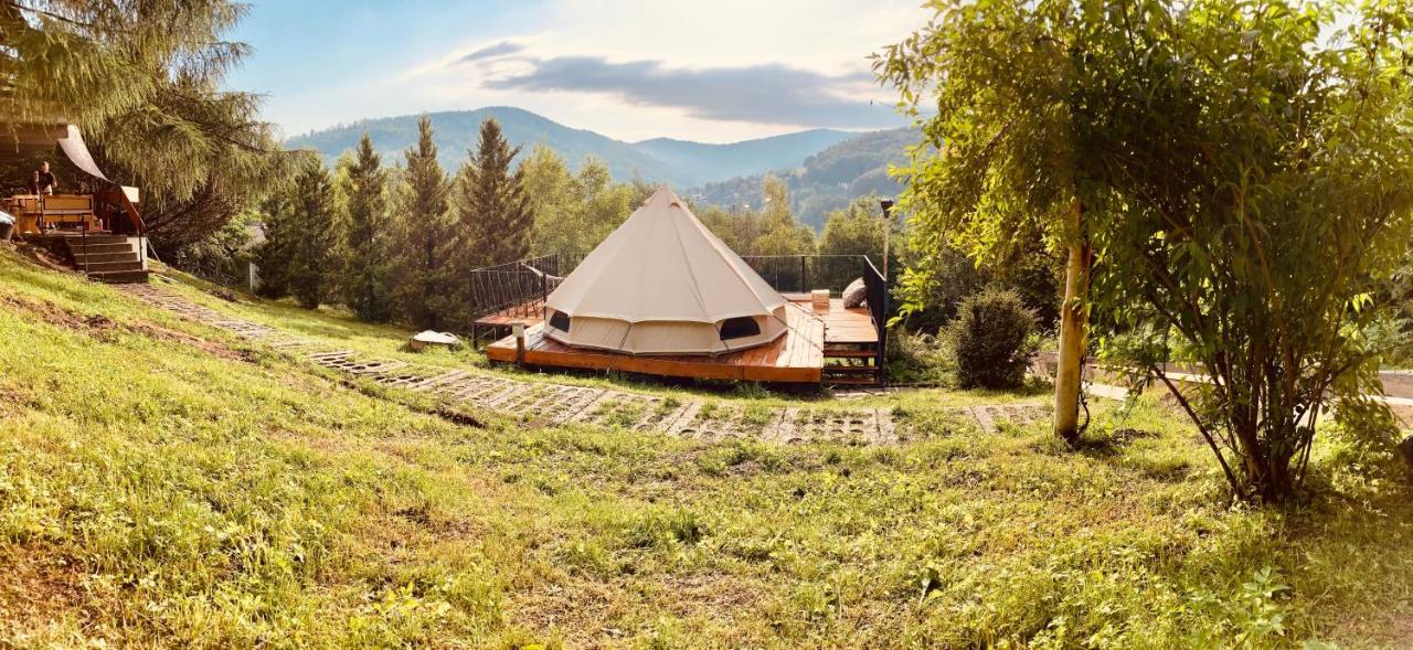 Готель Glampspace - Szlak Beskidzki Мендзибродзе-Бяльське Екстер'єр фото