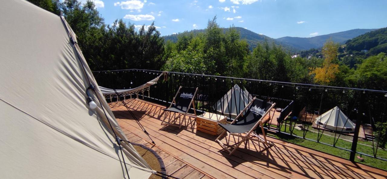 Готель Glampspace - Szlak Beskidzki Мендзибродзе-Бяльське Екстер'єр фото